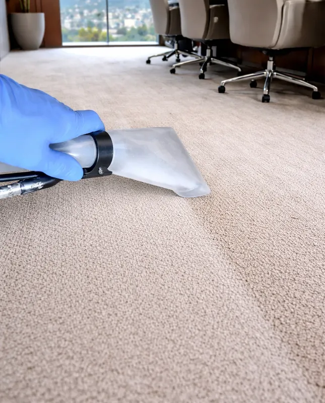 Limpeza de carpete na Enseada do Suá, Vitória - ES